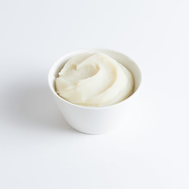 Side Garlic Mashed Potatoes.