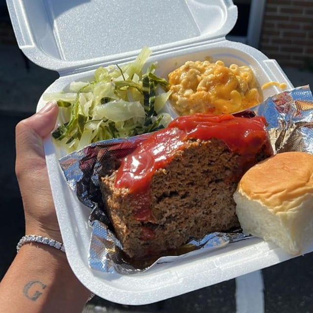 Meatloaf with 2 Sides.