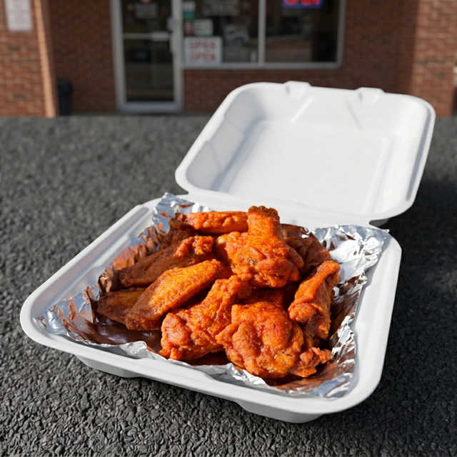 Chicken Wings Entree.
